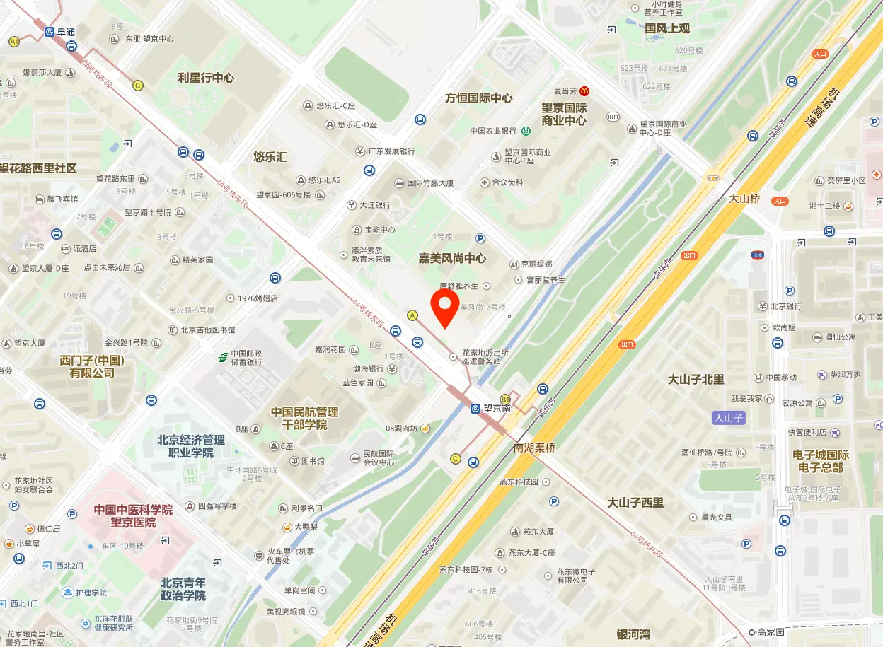 北京东煌大厦地图位置
